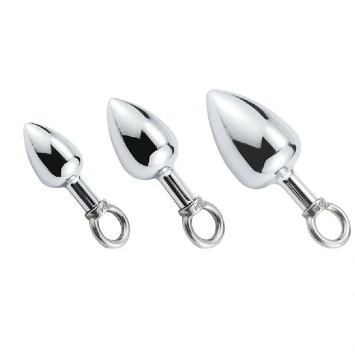 Stainless Hook 4663 DiscreetChoice Set Cock Anal with Steel Ring 0708